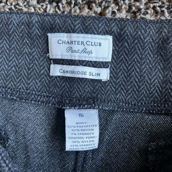 Charter Club pant shop, Cambridge slim leggings - Picture 3 of 7